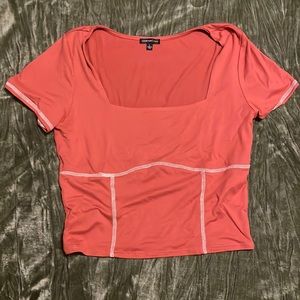 Super soft Crop Top. #peach #croptop #belk